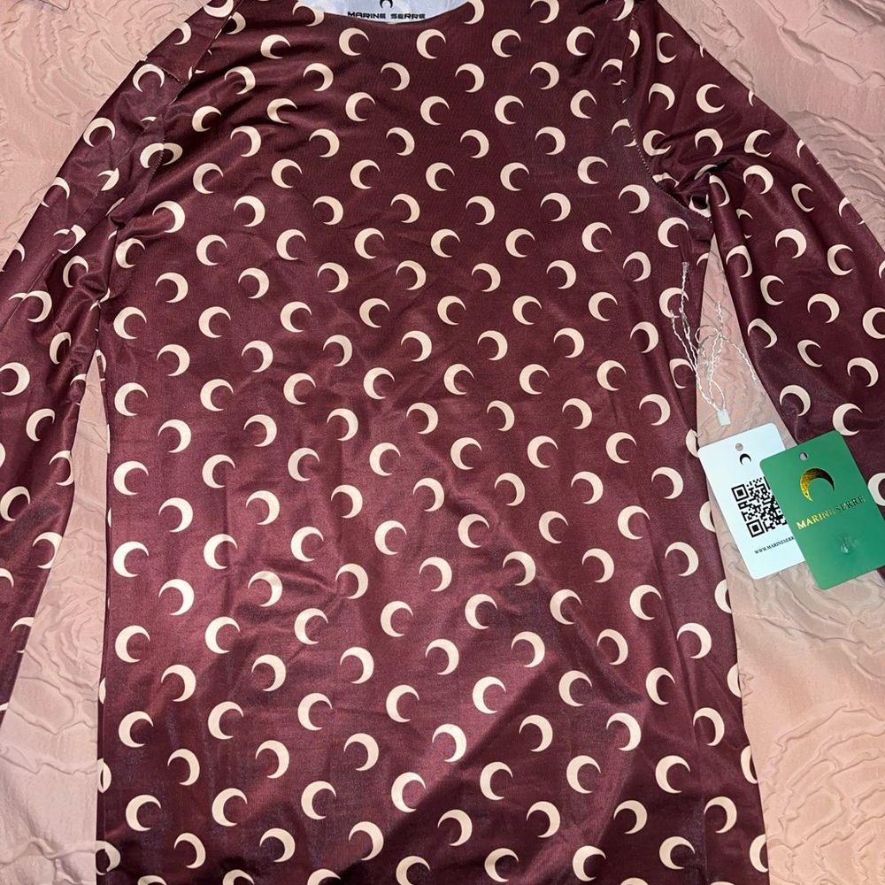 Marine Serre Moon Print Long Sleeve